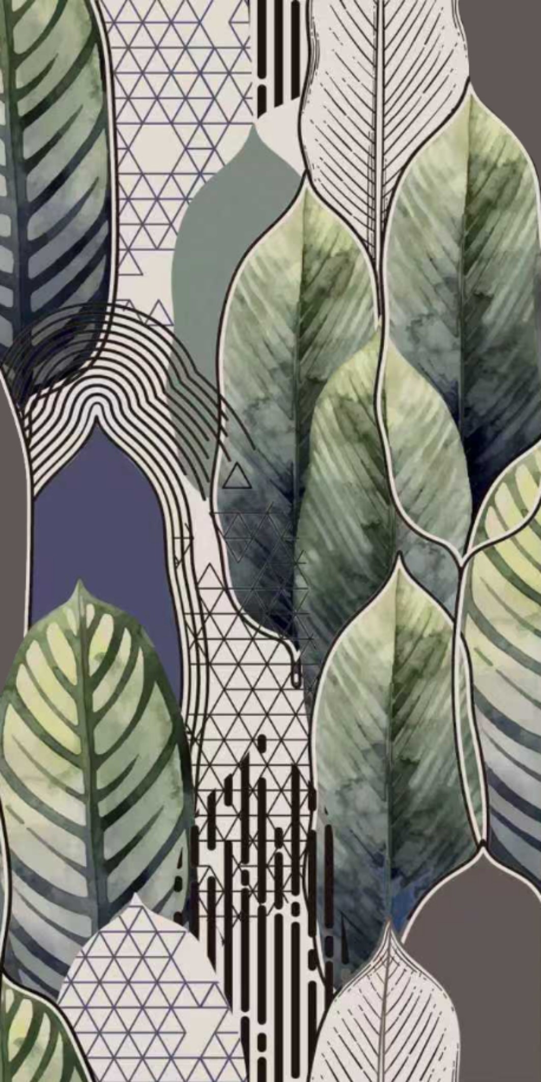 Bosque azul de m&aacute;rmol 